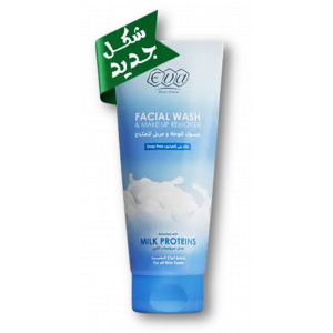EVA SKIN CARE FACIAL WASH AND MAKE-UP REMOVER ENRICHED WITH MILK PROTEINS FOR ALL SKIN TYPES 150 ML
